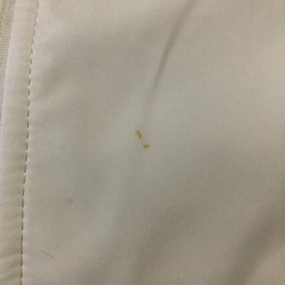 🎄 Champion sport vest jacket  yellow/white SZ S VTG - Picture 2 of 14